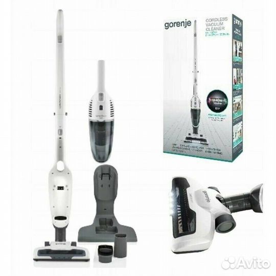 Новый пылесос Gorenje 18V,14,4V беспроводной