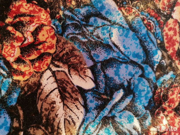 Отрез ткани штапель СССР