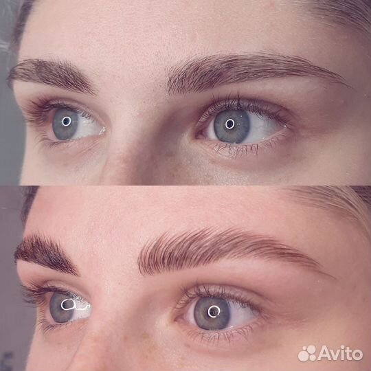 Брови, ламинирование бровей, ламинирование ресниц
