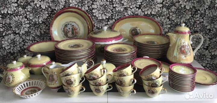 Набор столовой посуды Мадонна гдр