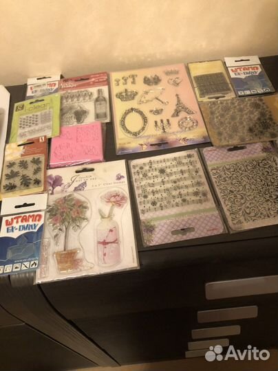 Трафареты, штампы, силиконовый коврик