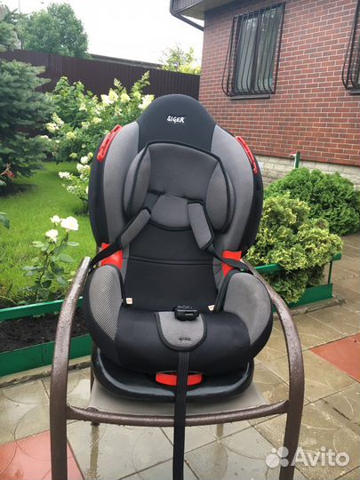 Детское автокресло siger 9 до 25 кг isofix