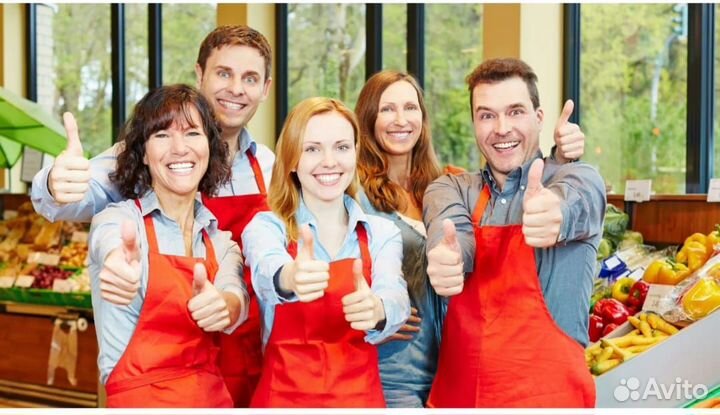 Работник торгового зала без опыта