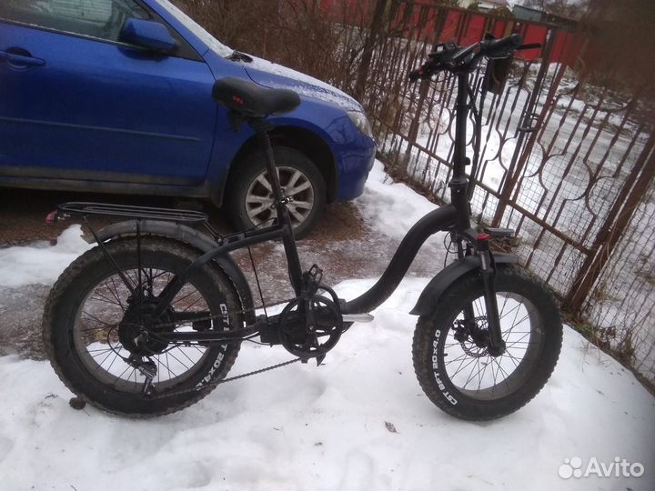 Электровелосипед складной RockWheel Y20 24Ah Tesla