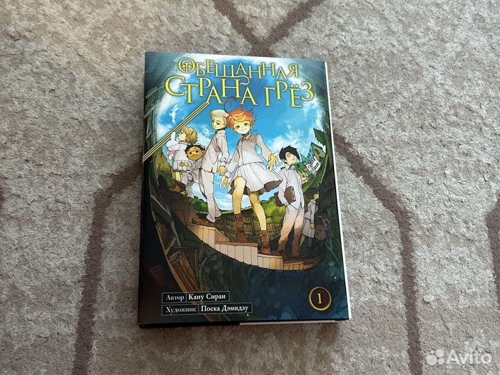 Манга обещанная страна грез 1