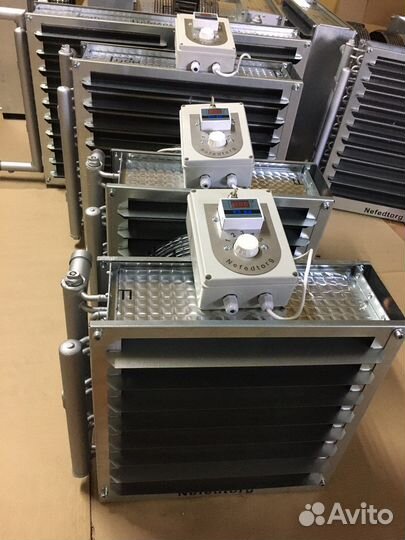 Тепловентилятор водяной 2500м3/ч до 28 кВт