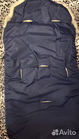 Конверт меховой из натуральной овечьей шкурки