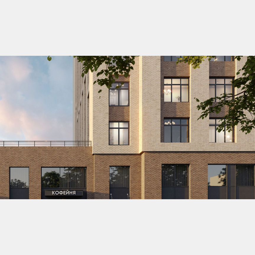 1-к. квартира, 38,1 м², 12/12 эт.