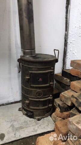 Печь буржуйка чугунная СССР купить в Екатеринбурге | Товары для дома и ...