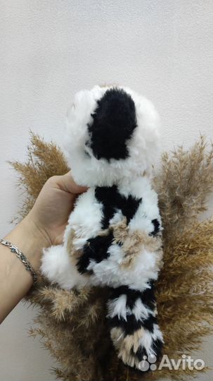 Вязанный котик ручной работы