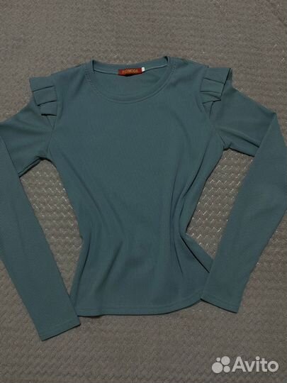 Водолазка женская бирюзовая