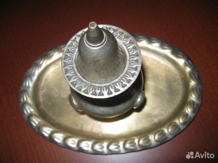 Антикварный набор для специй Серебрение Германия