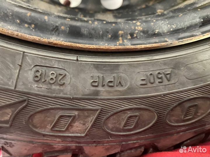 Зимняя(шип) Goodyear 205/55R16 Kia Ceed