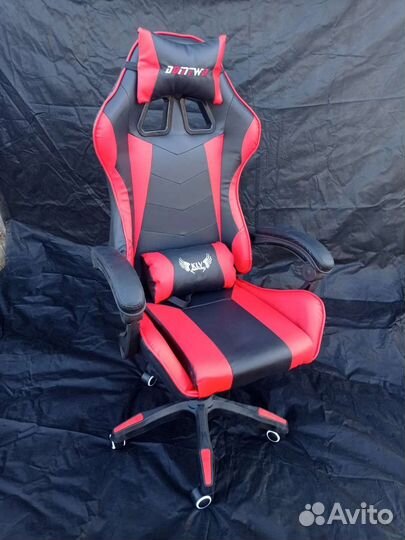 Кресло синее