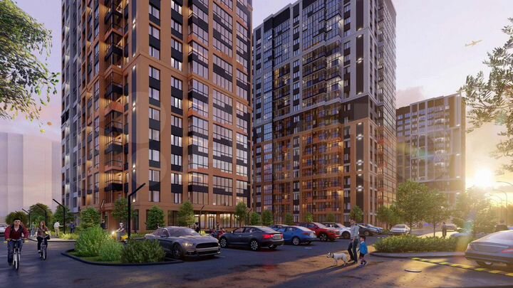 Квартира-студия, 21,7 м², 16/19 эт.