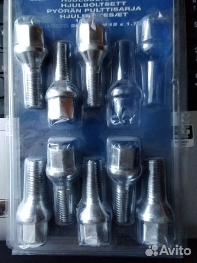 Гайки и болты никелированные