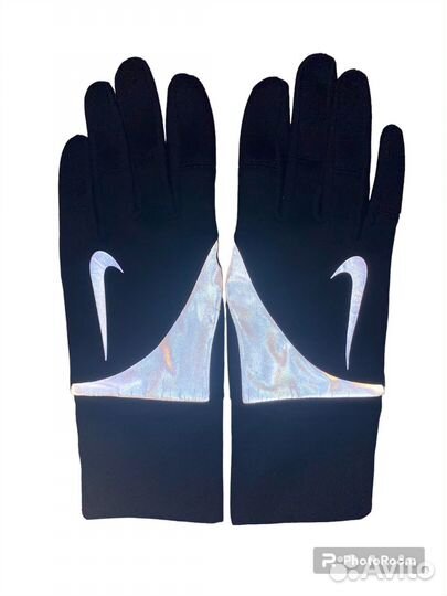 Перчатки беговые Nike shield run gloves
