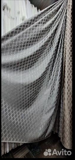 Комплект шторы и тюль