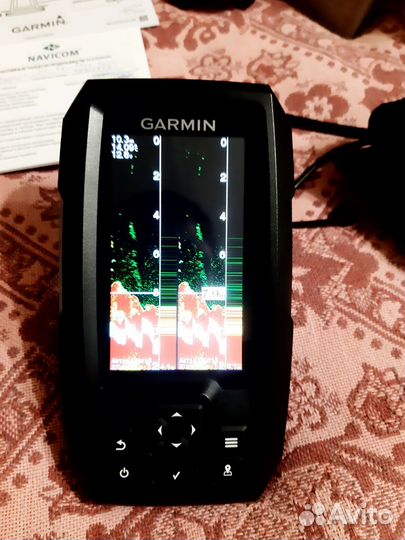 Эхолот Garmin striker Plus 4cv с датчиком GT20-TM