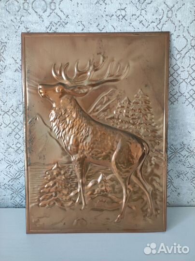 Картина чеканка 