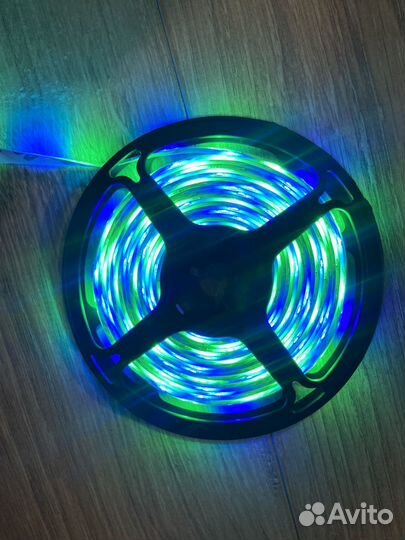 Светодиодная лента 5 метров с пультом