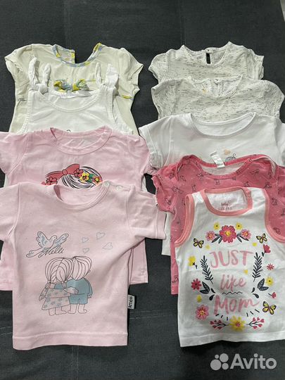 Пакет вещей на девочку от 5 месяцев до 1,6 года