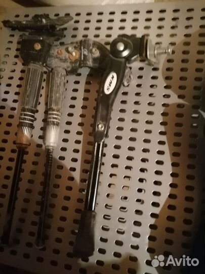 Сидушка на велосипед, подножки