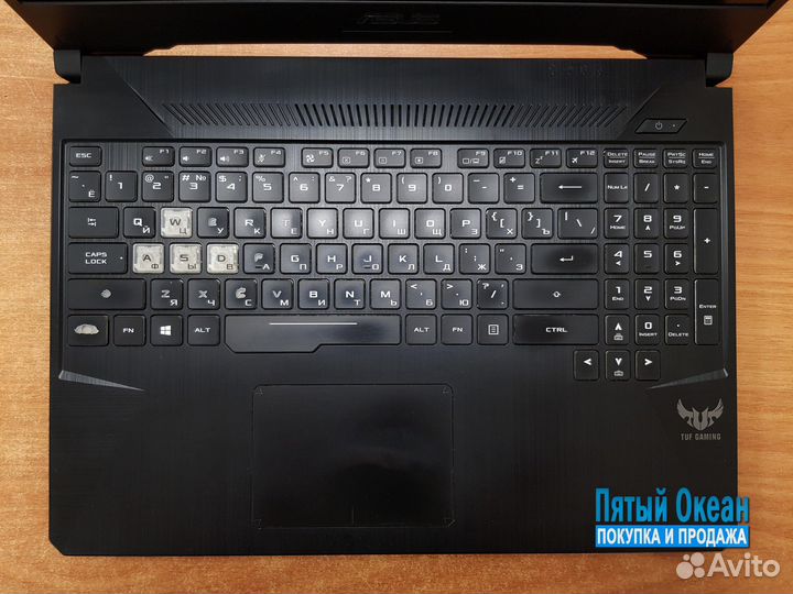 Игровой ноутбук Asus TUF Gamig, Ryzen 7, GTX1660Ti