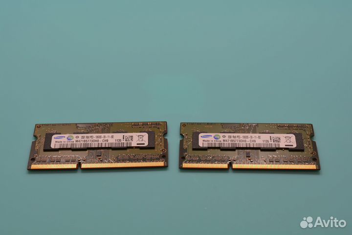 Оперативная память в ноутбук 2GB DDR3 SO-dimm 1333