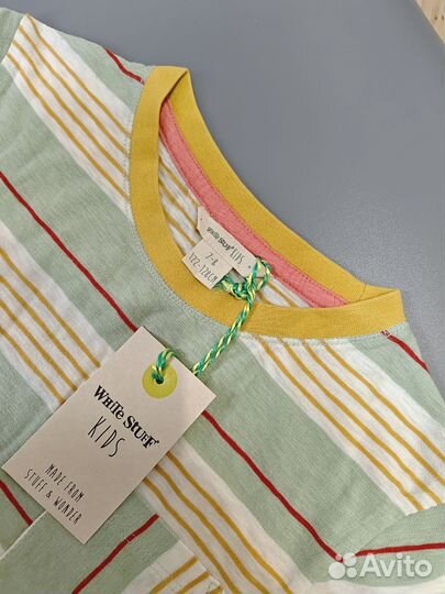 Платье для девочки 122 128 White stuff Англия