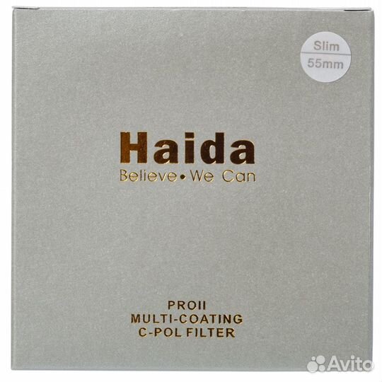 Светофильтр поляризационный Haida Slim PRO II 55mm