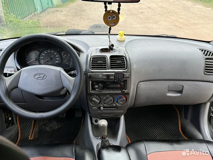 Hyundai Accent 1.5 МТ, 2008, 179 900 км