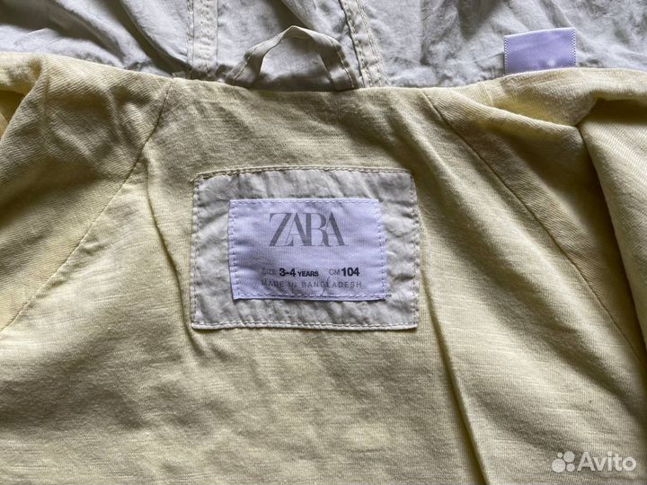 Ветровка Zara для девочки, рост 104 см