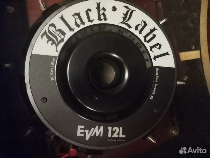 Гитарный динамик Electrovoice EVM12L Black Label