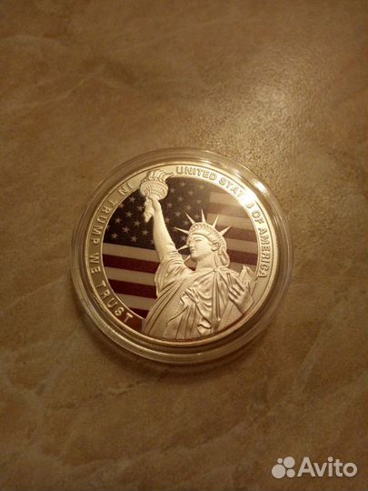 Монета коллекционная сувенирная США