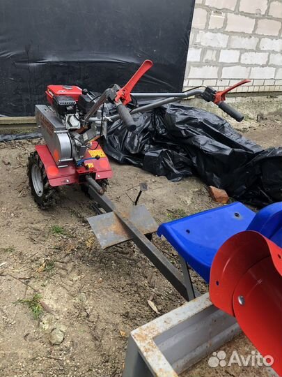 Мотоблок с прицепом