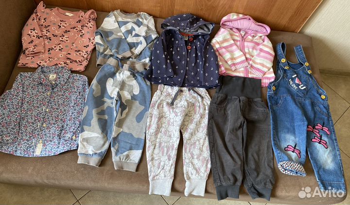 Детские вещи пакетом для девочки 86-92