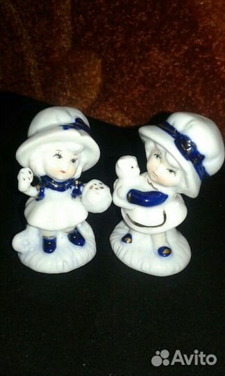 Фарфоровые статуэтки Германия коллекция 