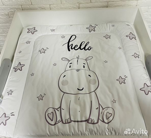 Матрасик на пеленальный столик 77/72