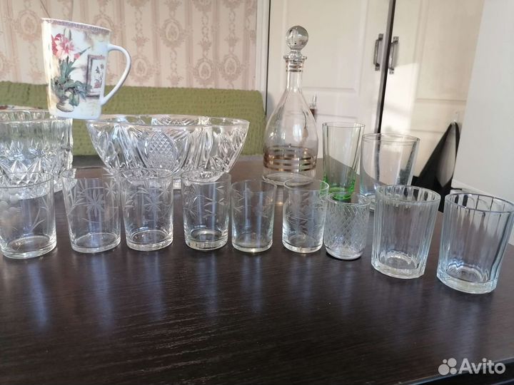 Графин с рюмками СССР