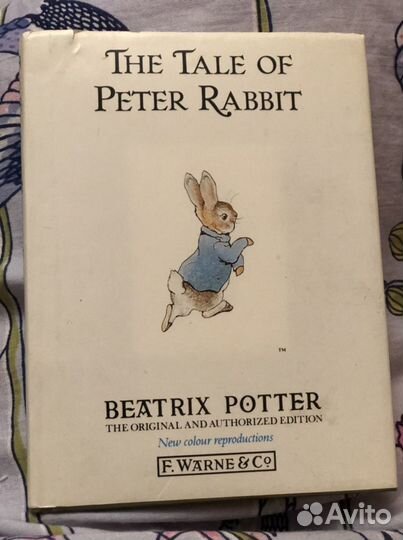 Редкая The Tale of Peter Rabbit 1987 год