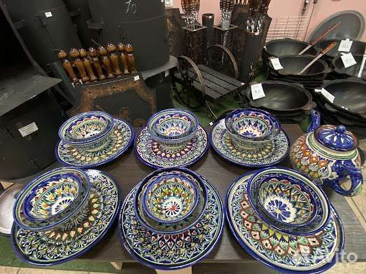 Сервис узбекский на 6 персон