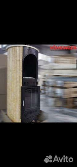 Отопительная печь-Ферингер Лада Окаменевшее дерево