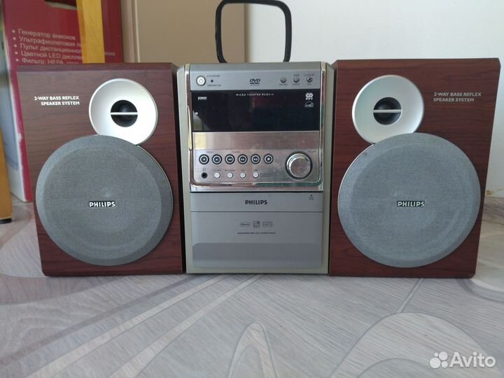 Музыкальный центр philips бу