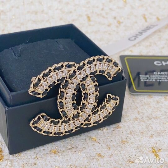 Брошь Chanel Шанель NEW