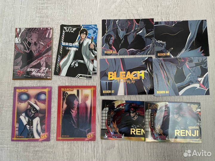Коллекционные карты Блич