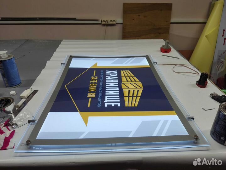 Световые панели, лайтбокс, фреймлайт, печать