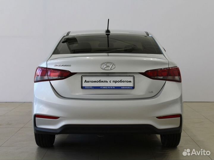 Hyundai Solaris 1.6 МТ, 2017, 112 212 км
