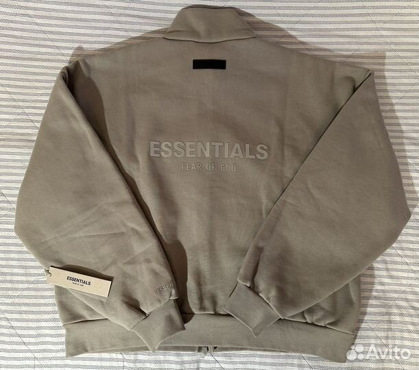 Зип худи essentials fear of god оригинал