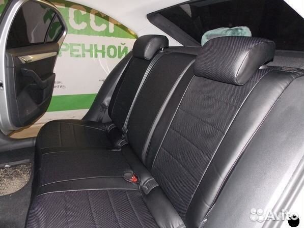 Кожаный салон для LADA Granta+ установка